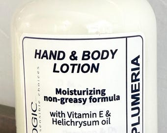 8 oz HAND & BODY LOTION  by Bon Logic - Choose from 8 Scents