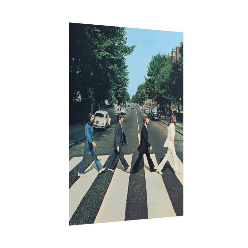 Pôster da capa do álbum Abbey Road dos Beatles imagem 3