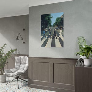 Pôster da capa do álbum Abbey Road dos Beatles imagem 5