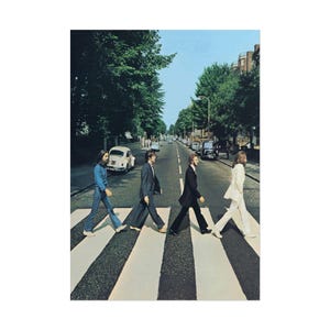 Pôster da capa do álbum Abbey Road dos Beatles imagem 2