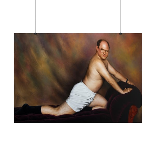 George Costanza Couch Pose