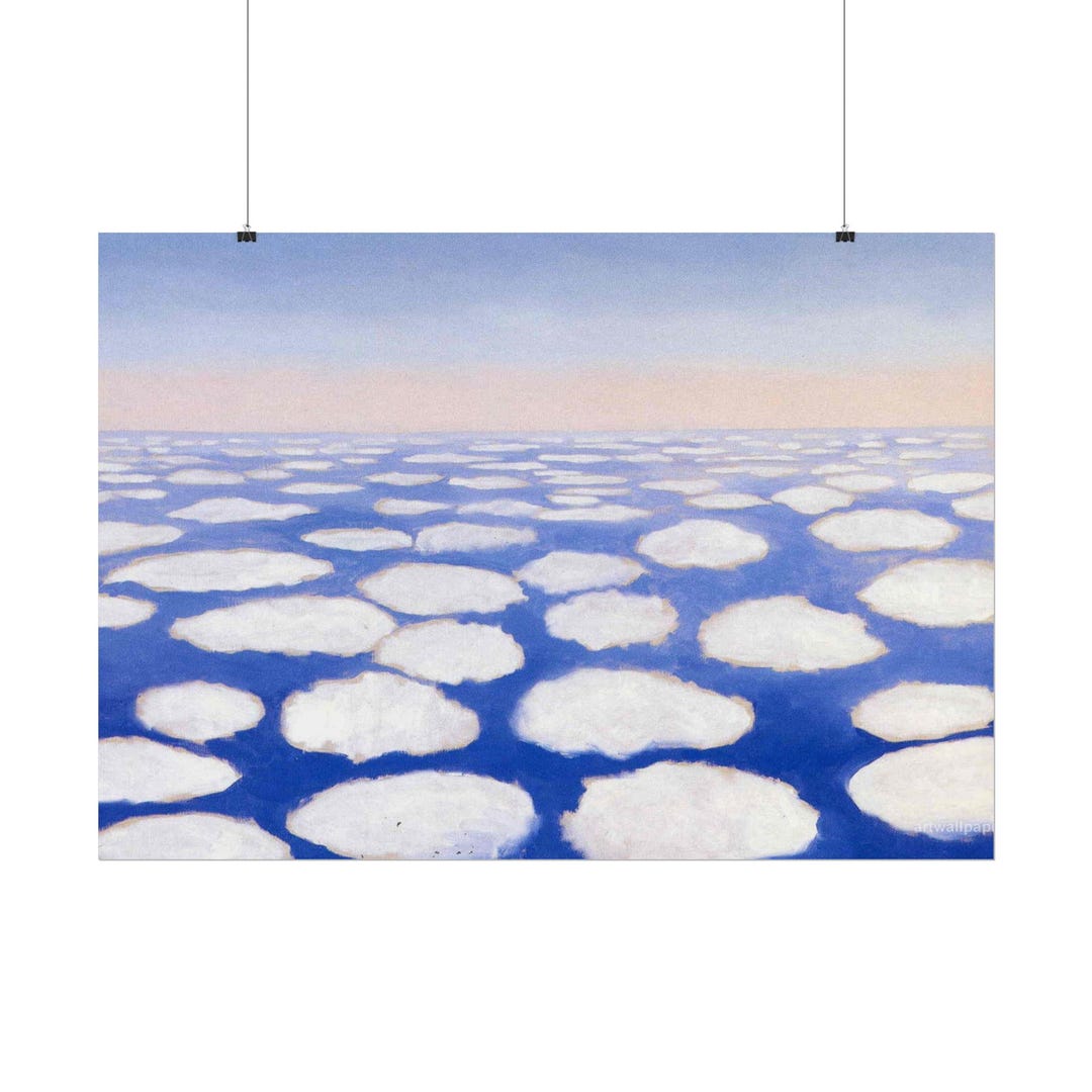 Georgia O'keeffe Sky Above Clouds IV Giclée Art Poster - Etsy