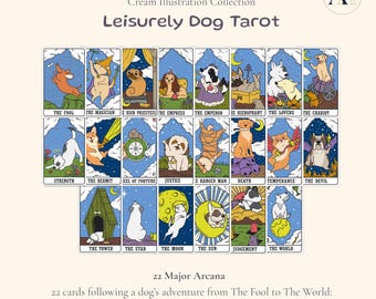 78pcs Labradorable Tarot - Etsy