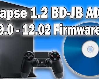 PS4 Lapse 1.2 BD-JB AIO BluRay Disc (Firmware 9.00-12.02)