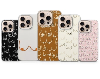 Funda de teléfono con diseño de personas desnudas para iPhone 17 Pro Max, 16e, 15, 14, 13 y Samsung S25 Ultra, S24 FE, A56, A16, Pixel 10 XL, 9a, 8,