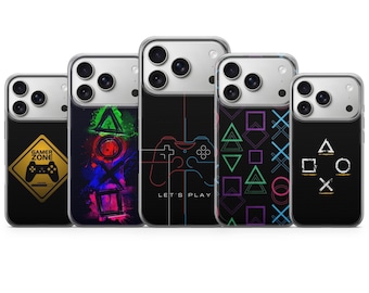 Gamer Phone Case Gaming Controller Cover for iPhone 17 Pro Max, 16e, 15, 14, 13 & Samsung S26 Ultra, S25 FE, A57, A56 Pixel 10, 9A