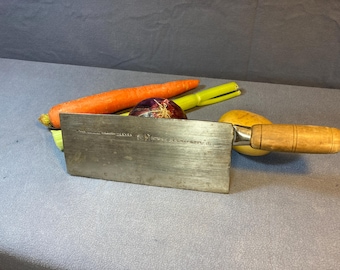 Chinese Cleaver, Ho Ching Kee Lee, Carbon Steel, 12" long