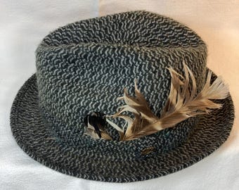 Vintage 1950s Royal STETSON WHIPPET Fedora W/ Box ~ Size 7 1/8