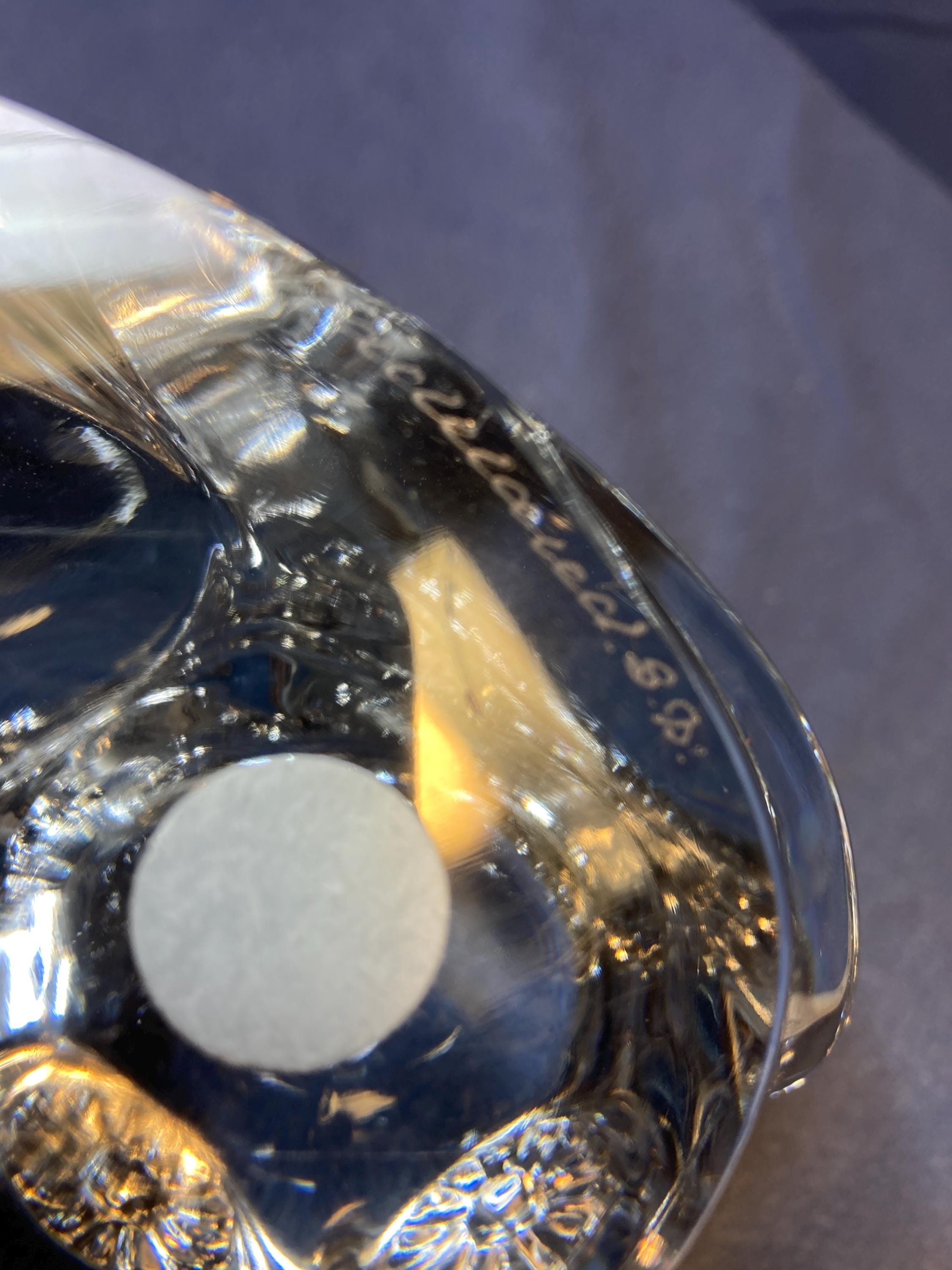 Vintage HADELAND Norwegian OWL Lead Glass Crystal Figurine - Etsy