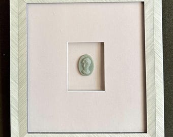Paris - "Intaglio - Josephine" - Intaglio, Custom Framed