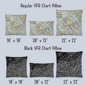 aviation pillow, custom VFR sectional chart pillow, personalized airport pillow, pilot gift, airplane hangar decor, aviation decor, VFR airport map, flight school gift, aviation enthusiast gift, pilot home decor, airplane lover pillow, sectional chart throw pillow, custom aviation map, airport code pillow, air traffic control gift, flight instructor gift, aviation-themed home decor, pilot lounge decor, aircraft decor, unique pilot gift, custom flight map pillow