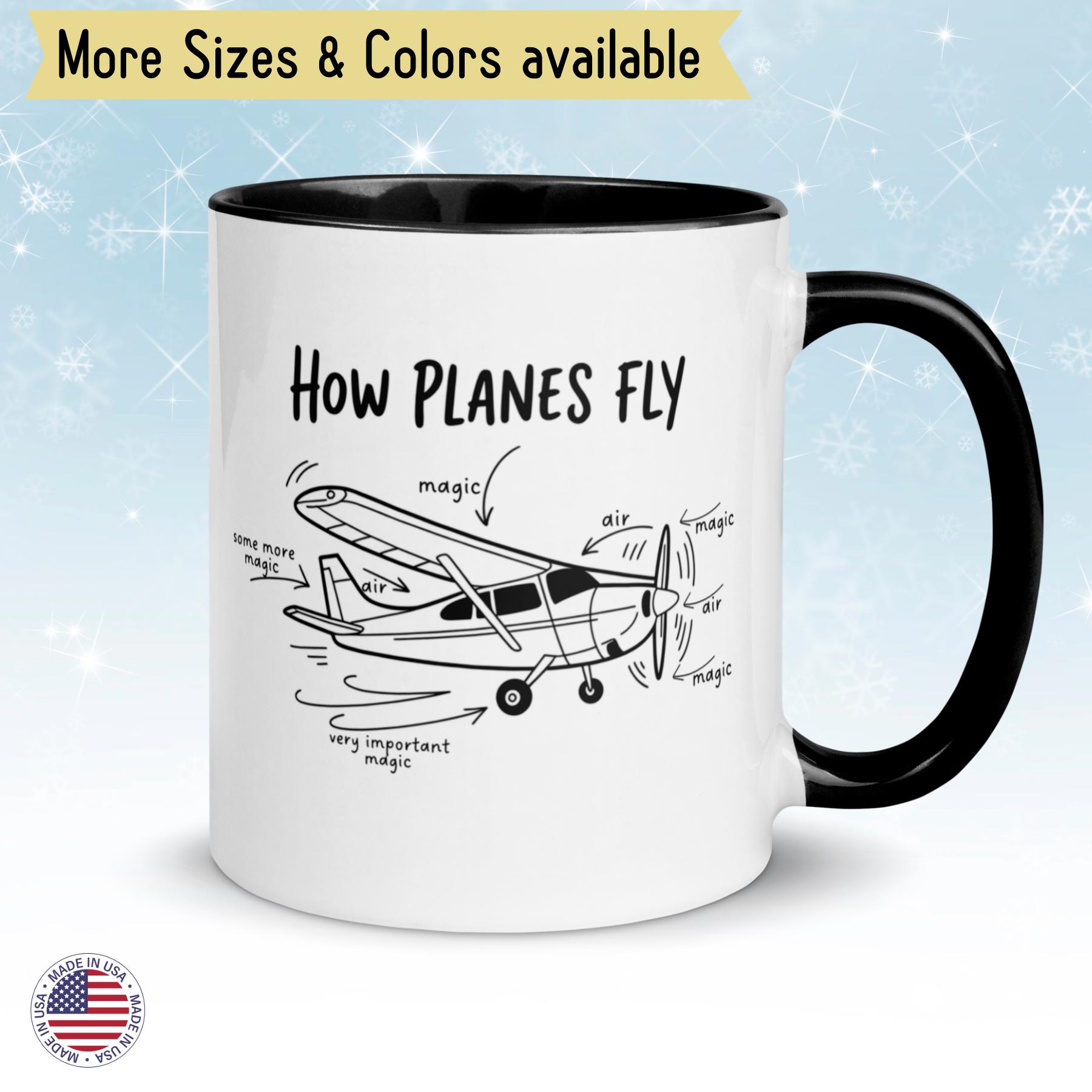 How Planes Fly Mug - Etsy