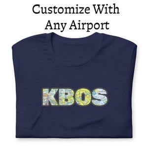 ANY Airport Map Aviation Shirt, Pilot gift, Personalized Airport Code Pilot Shirt | VFR Sectional Map Aviation Gift Airplane shirt Vfr chart