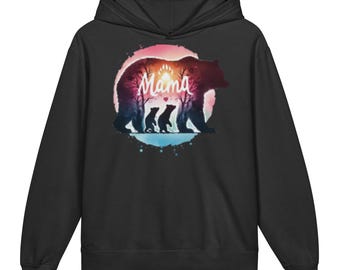 Mama Bear lightweight hooded sweatshirt