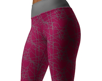 Leggings da yoga morbidi ed elasticizzati con vita alta.