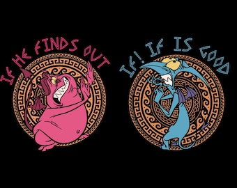 Hercule panique et douleur PNG, design par sublimation (fichier numérique)