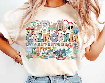 California Adventure PNG, conception de vacances en famille (téléchargement numérique)