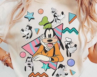 ディズニー レトロ 90年代 グーフィー シャツ、ディズニー グーフィー