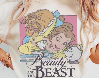 La Bella y la Bestia PNG, Clipart de Rosa de Disney, Lindo diseño de Lumiere de la Sra. Potts Chip, Personajes de cuentos de hadas PNG para sublimación, Rosa mágica