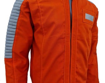 Cassian Andor Cosplay Jacket Dark Brown Canvas Rebel Alliance Costume