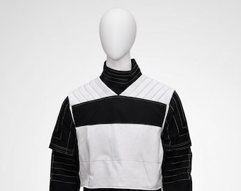 Din Djarin Mandalorian 3‑Piece Cosplay Set, Brown Flight Suit with Vest & Pants, Bounty Hunter Outfit for Conventions