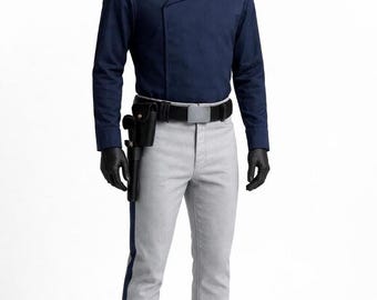 Rebel Pilot Cosplay Costume | Star Wars Inspired Han Solo, Luke Bespin & Cassian Andor Outfit | Custom Made Rebel Alliance Gear