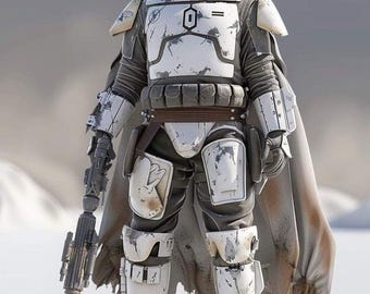 Conjunto de cosplay de Star Wars: El Mandaloriano de Din Djarin / Traje de vuelo de 4 piezas