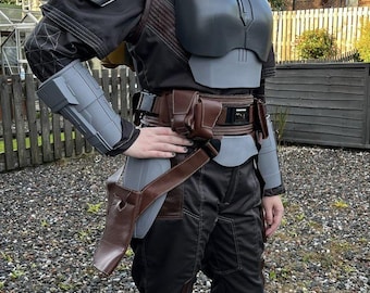 Bo-Katan Kryze Cosplay Costume | Women’s Mandalorian Flight Suit | Star Wars Bounty Hunter Outfit