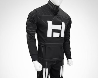 Blue Squadron Resistance Pilot cosplay costume from Star Saga, x wing, rebels legion, resistance alliance, Galactic rebellion, New Republic