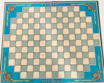 1930 Camelot Board Game. Board Only