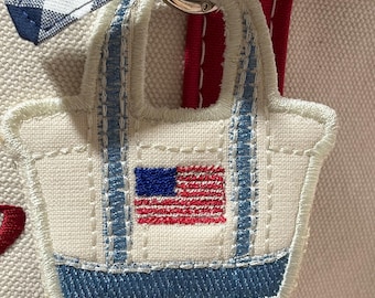 Boat and Tote Bag Charm Tag