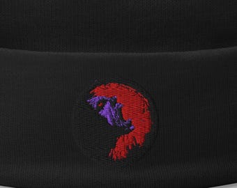 Bonnet brodé Zombie Night