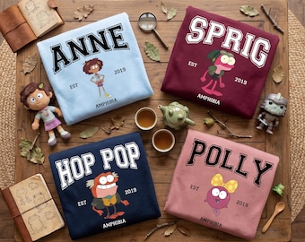 Disney Channel Amphibia Charaktere Est 2019 Gruppenaufnahme Vintage Shirt, Disney Sprig Anne Polly Hop Hop Marcy Shirt, BTW Disneyland Trip Shirt