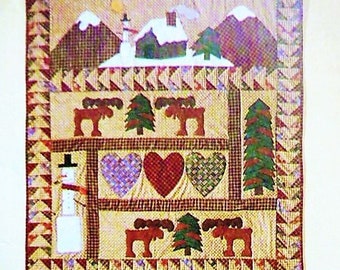 McCall's 8327, Christmas Quilt Pattern, Wall Quilt, Pillows, Christmas Stockings, Patchwork Pattern, American Tradition, Uncut