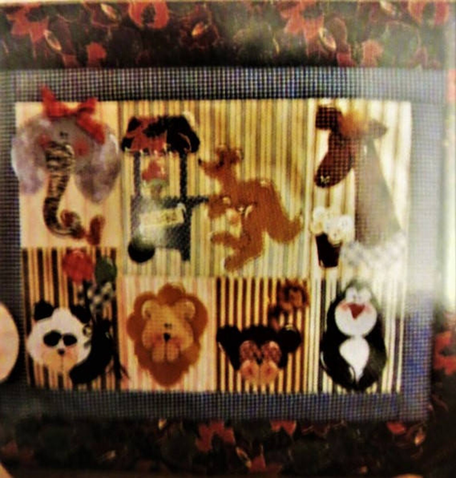 Animal Sampler Wall Quilt Pattern Zoo Crew Giraffe Elephant Etsy