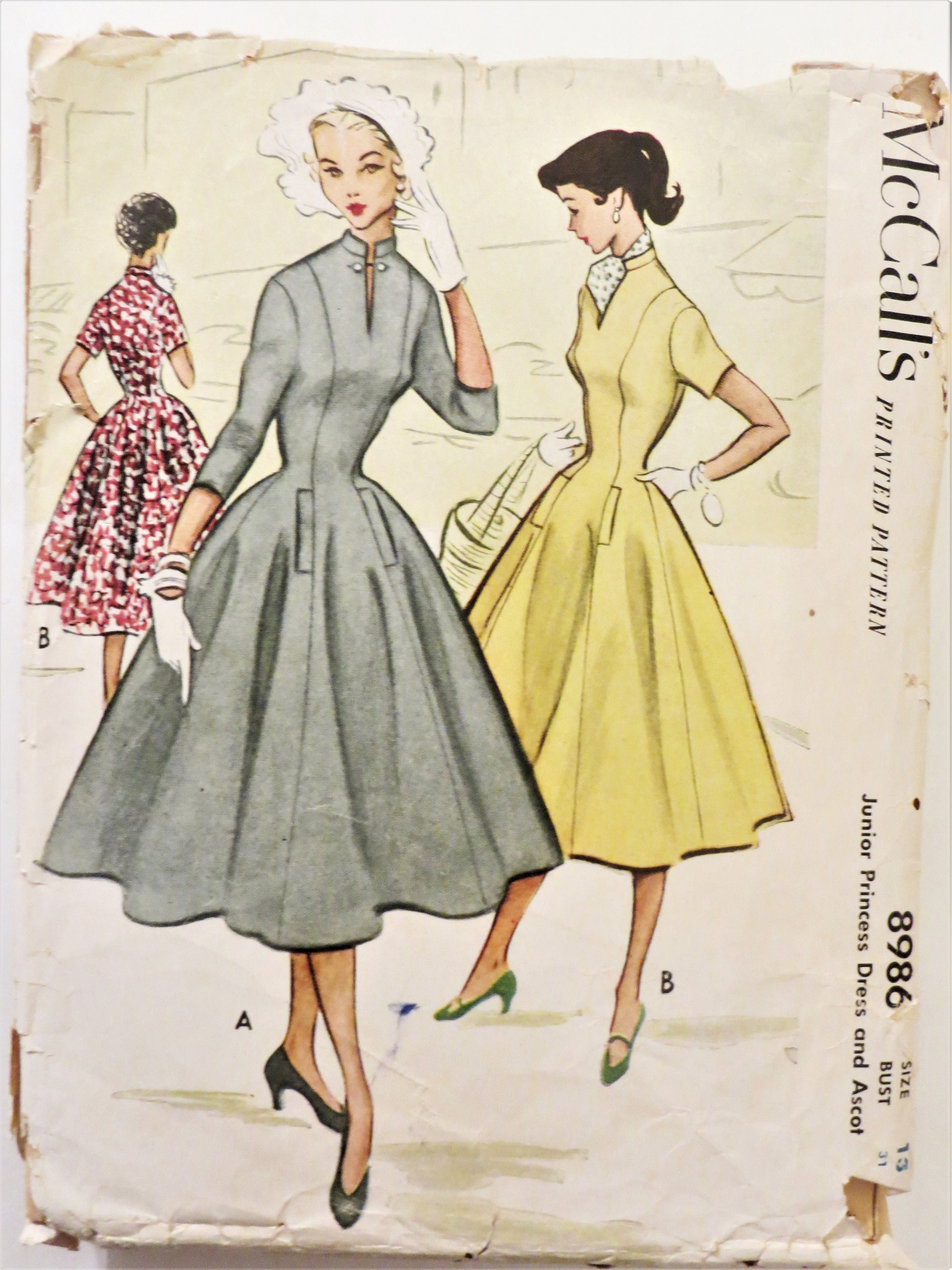 50s dress long sleeve cheap