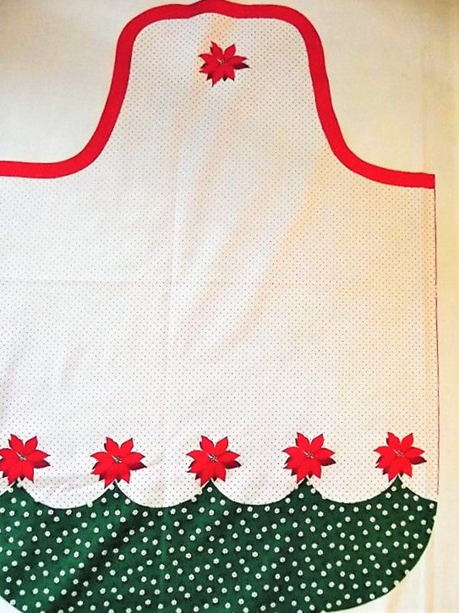 Christmas Apron Fabric Panel Sew a Holiday Apron With Etsy