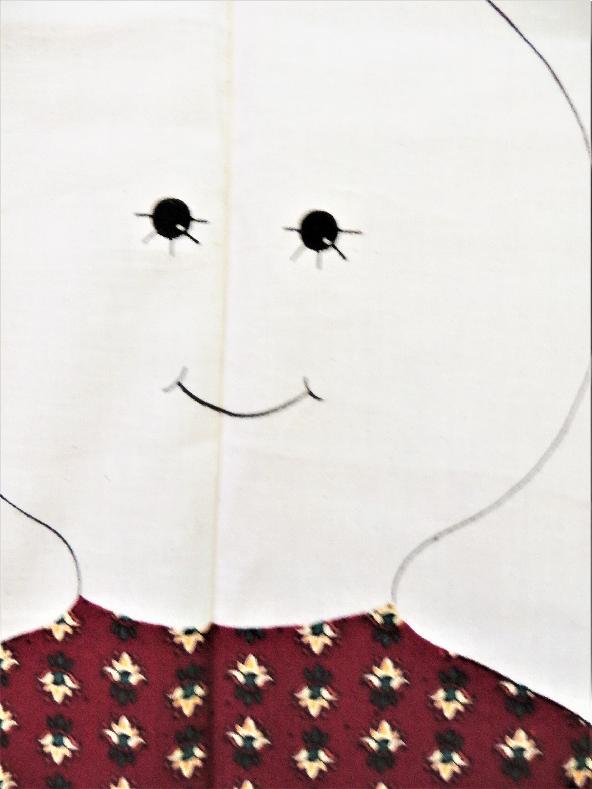 Harvest Angel Door Panel Fabric to Sew an Autumn Door Etsy