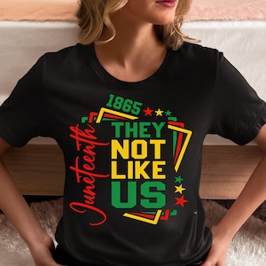 Camiseta "No les agradamos" de Juneteenth de 1865, camiseta del orgullo afroamericano, ropa del Mes de la Historia Negra, descarga digital SVG, PNG, JPG.