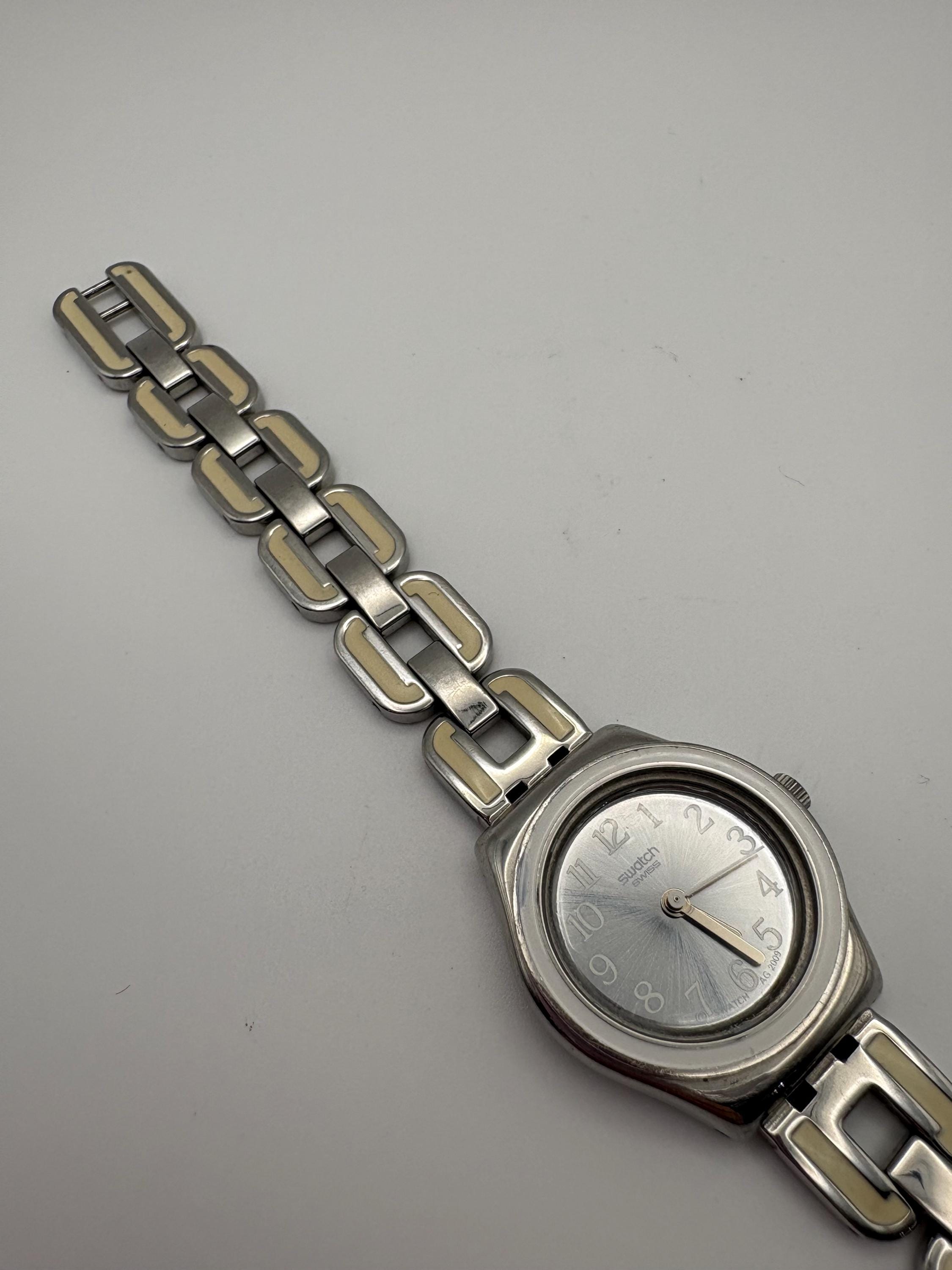 Swatch Watch - YSS254G - WHITE CHAIN Swatch Irony White Chain Quartz YSS254G Women main image 3