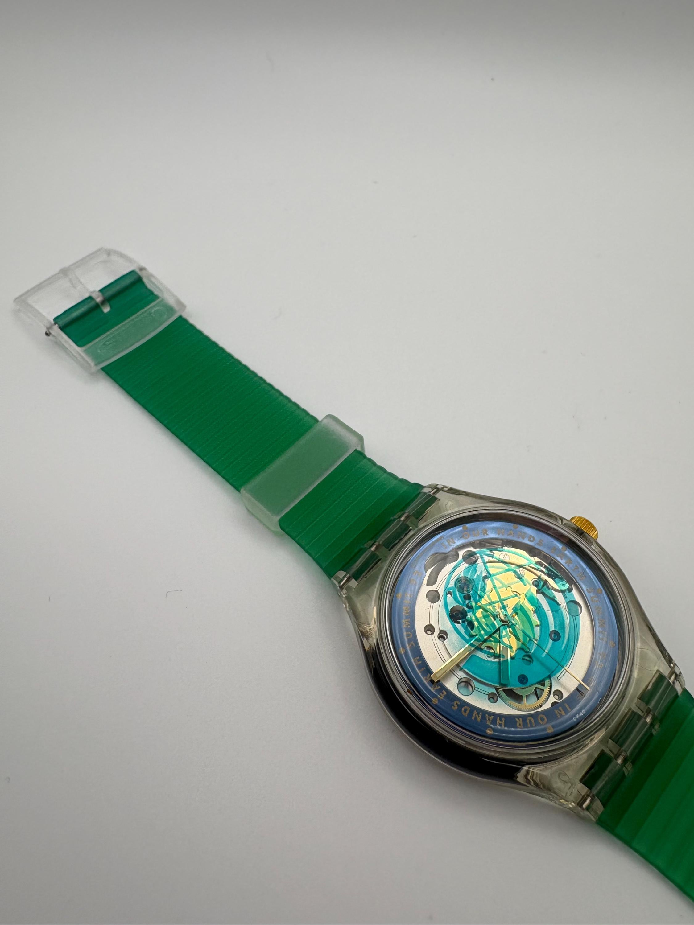 Vintage Swatch Automatic “earth Summit 