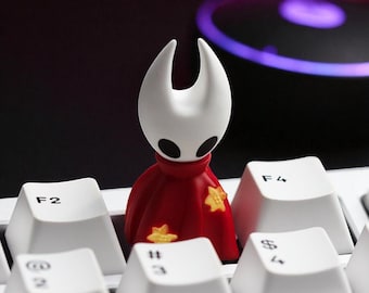Hollow Knight Artisan Keycap • Bumblebee & Knight Gamer Gift