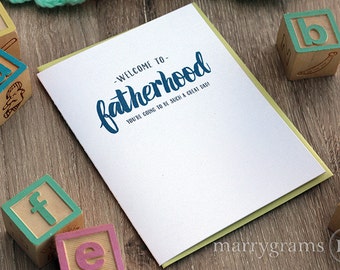 new dad card etsy