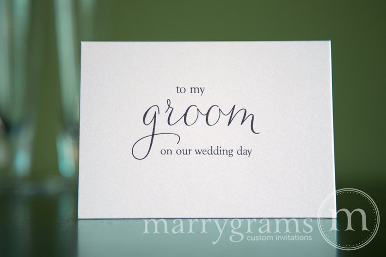 Wedding Card to Your Son Daughter Thank You Card CS01 To My Daughter on My Wedding Day Children of the Bride or Groom Cards