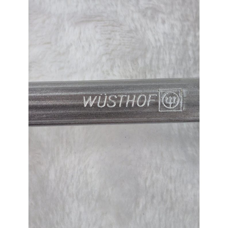 Wusthof Honing Steel Rod: German Solingen Sharpening, Ergonomic Handle, Kitchen Knife Maintenance image 4