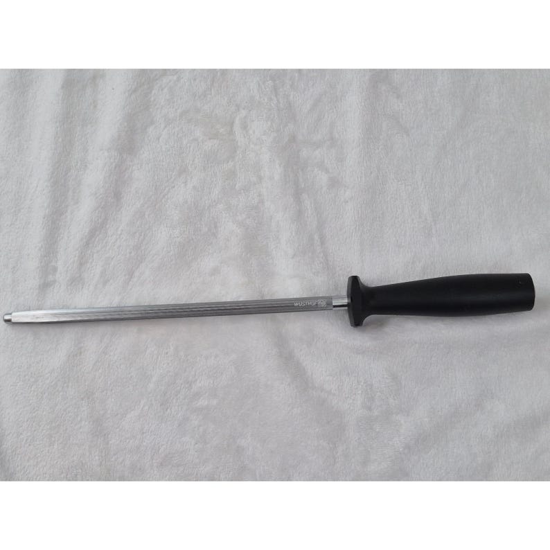 Wusthof Honing Steel Rod: German Solingen Sharpening, Ergonomic Handle, Kitchen Knife Maintenance image 3