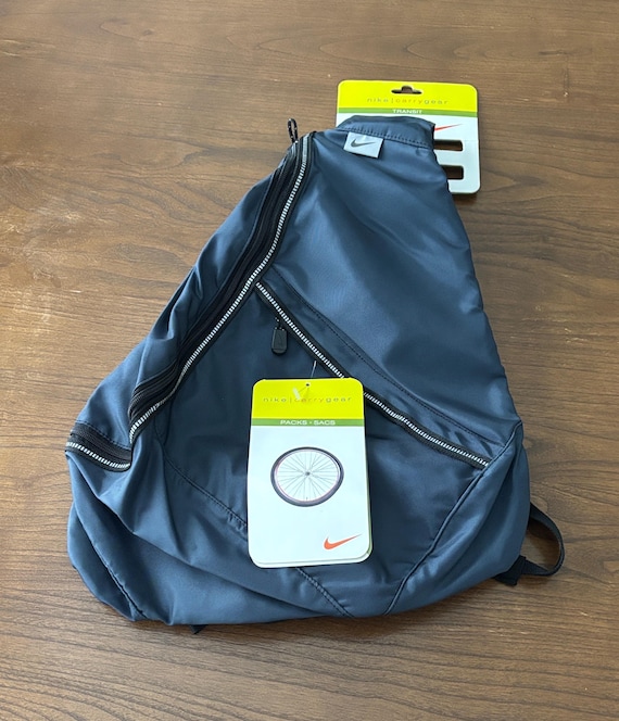 Vintage Y2K 90's Nike Technical Tri-harness Cross Body Sling Bag