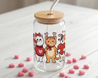 Coquette Valentine Cats PNG, Retro Valentines Day Sublimation, Kawaii Kitten Bow Shirt Design, Three Cats Heart Instant Download DTF