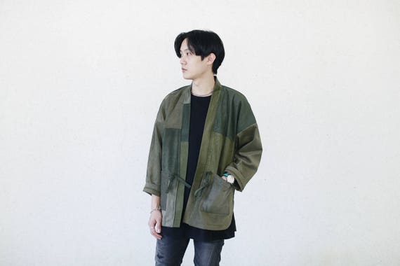 mens corduroy kimono jacket