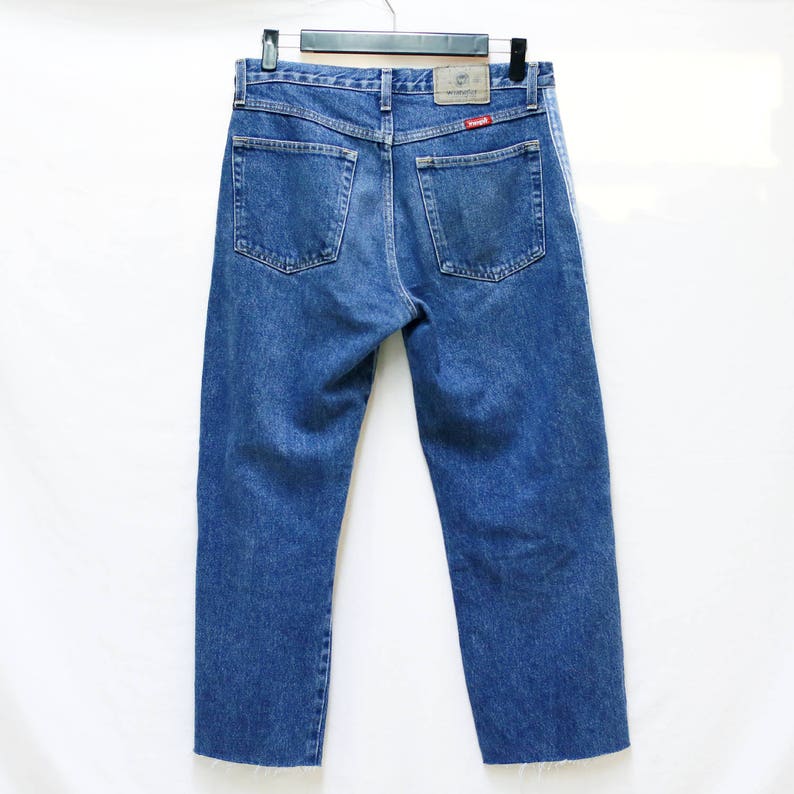 Remade Denim Stripe Jeans image 5